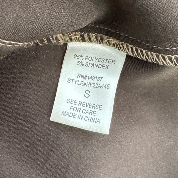 HYFVE Olive Green Mini Snap Front Suede Skirt - Picture 5 of 6